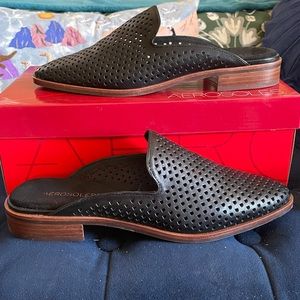 Aerosol New East Coast Black Mules 9.5 leather